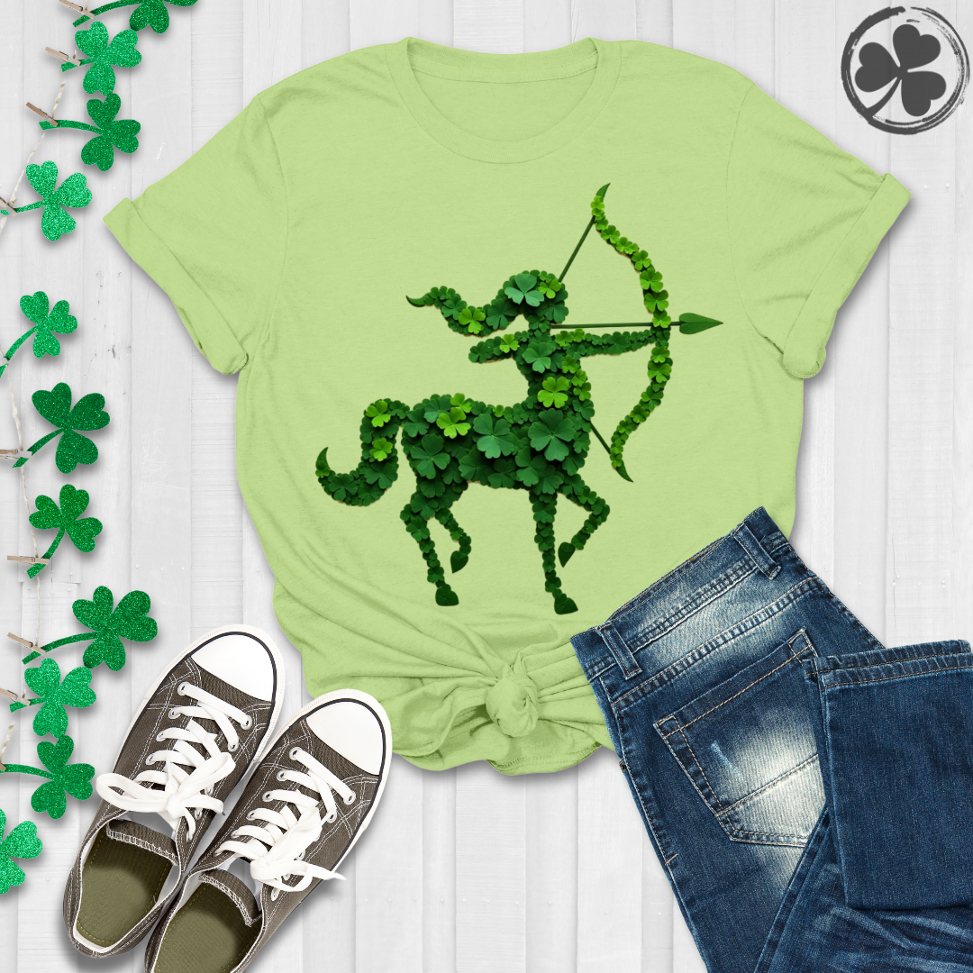 Shamrock Sagittarius T-Shirt