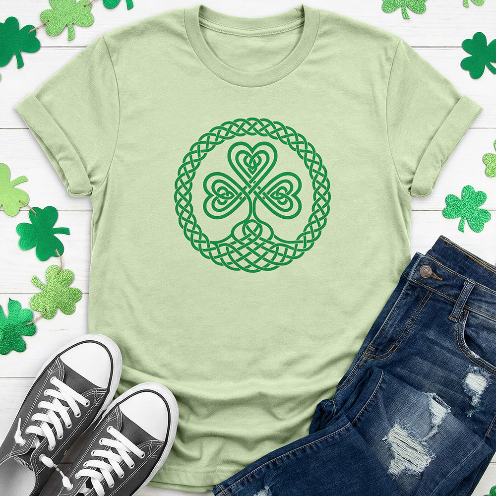 Irish Knot & Shamrock T-Shirt