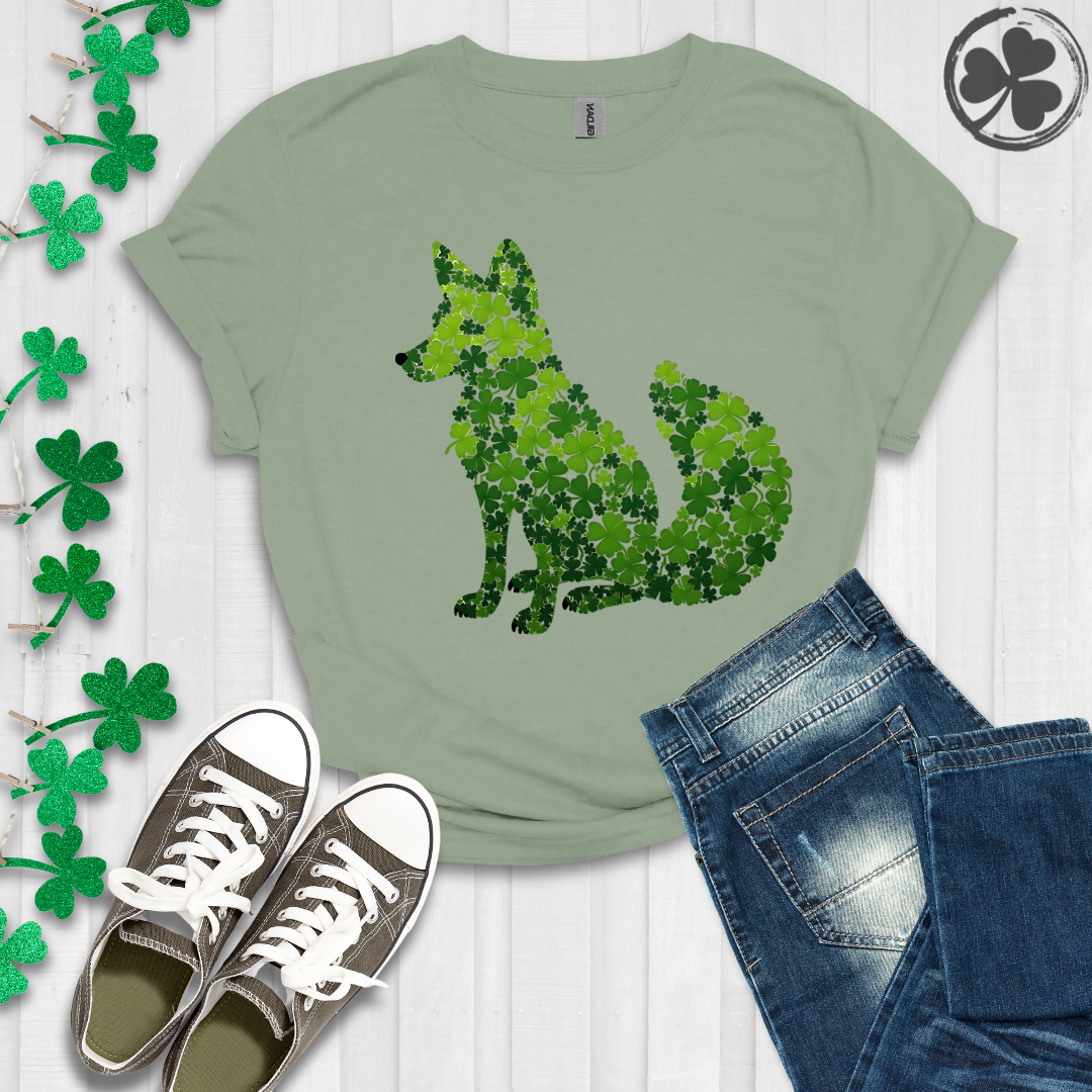 Foxy Shamrock  T-Shirt