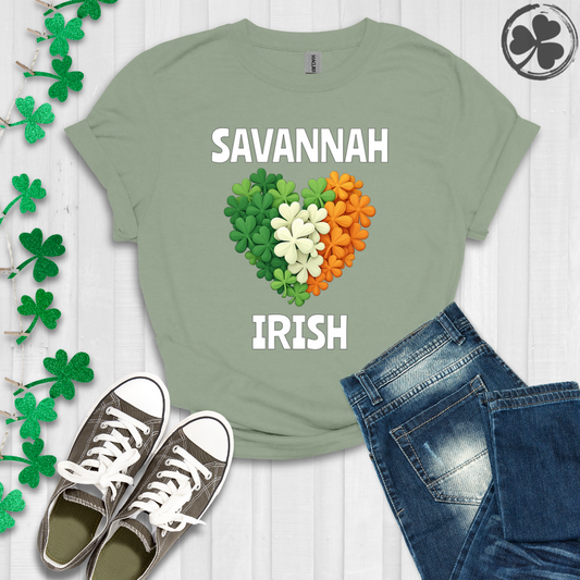 Savannah Irish Heart T-Shirt