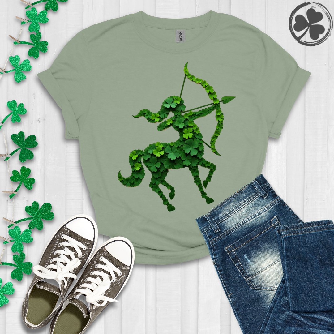 Shamrock Sagittarius Sky T-Shirt