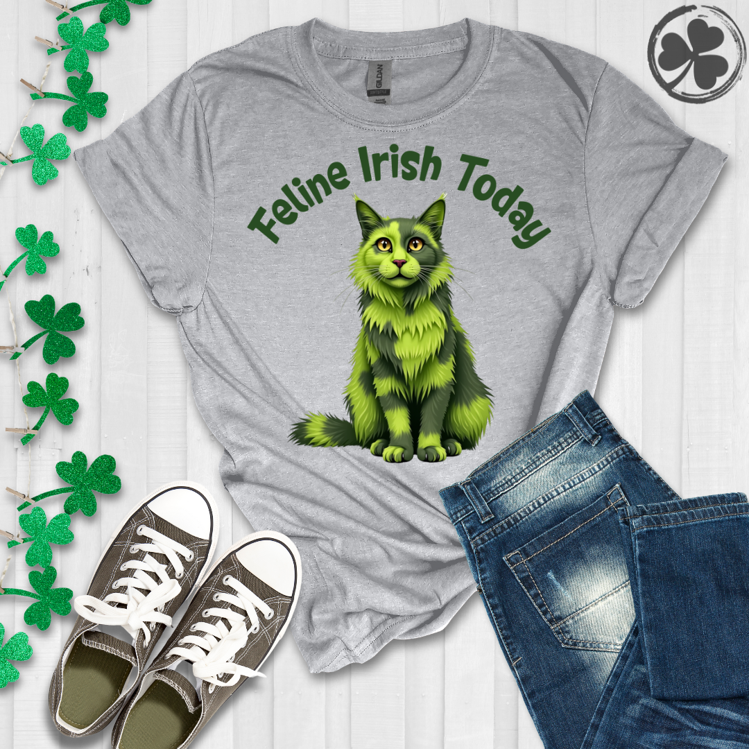 Feline Irish Today T-Shirt