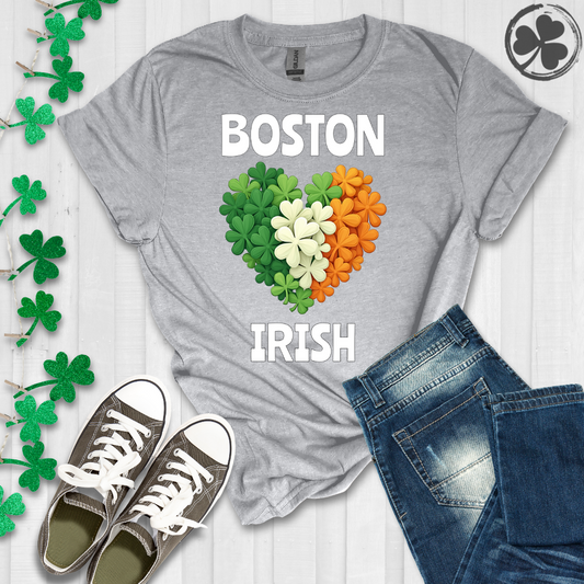 Boston Irish Heart T-Shirt