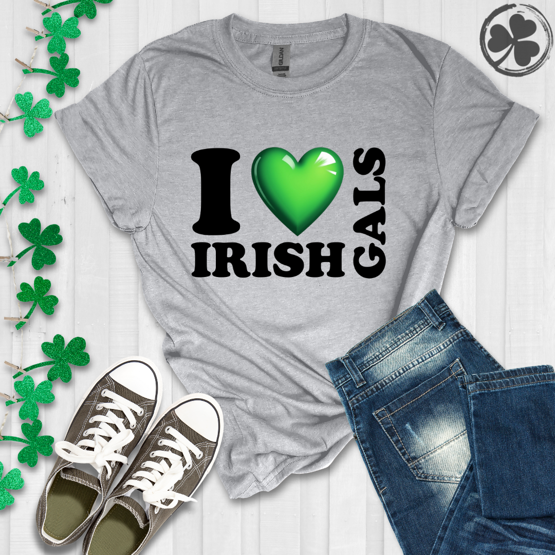 I Heart Irish Gals T-Shirt