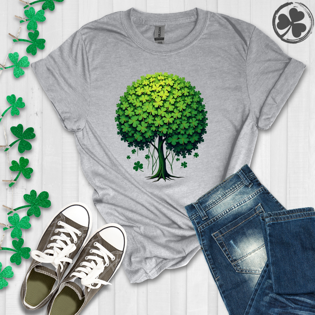 Shamrock Irish Tree T-Shirt