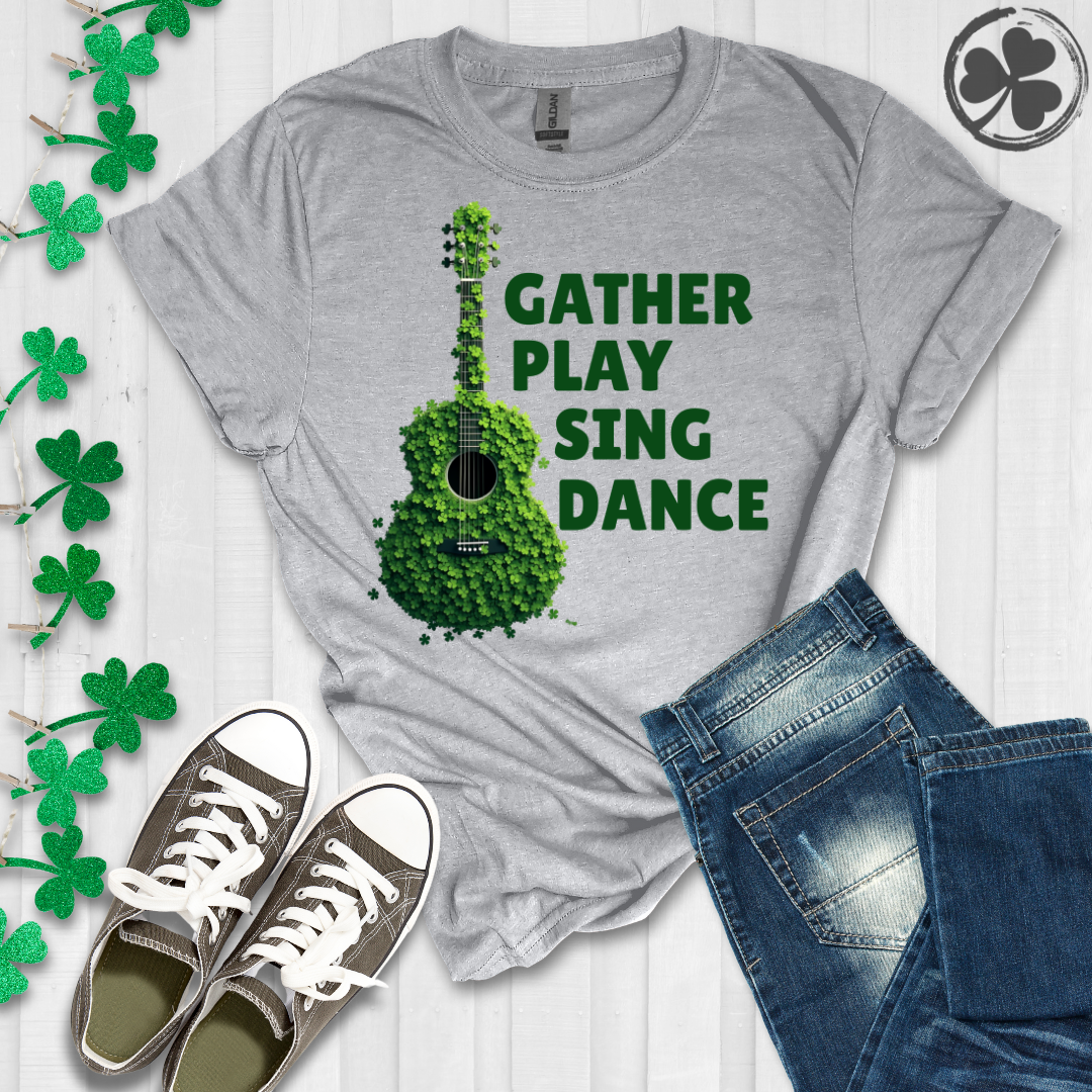Shamrock Guitar T-Shirt