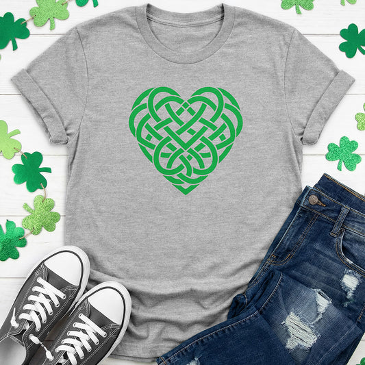 Irish Knot Heart T-Shirt