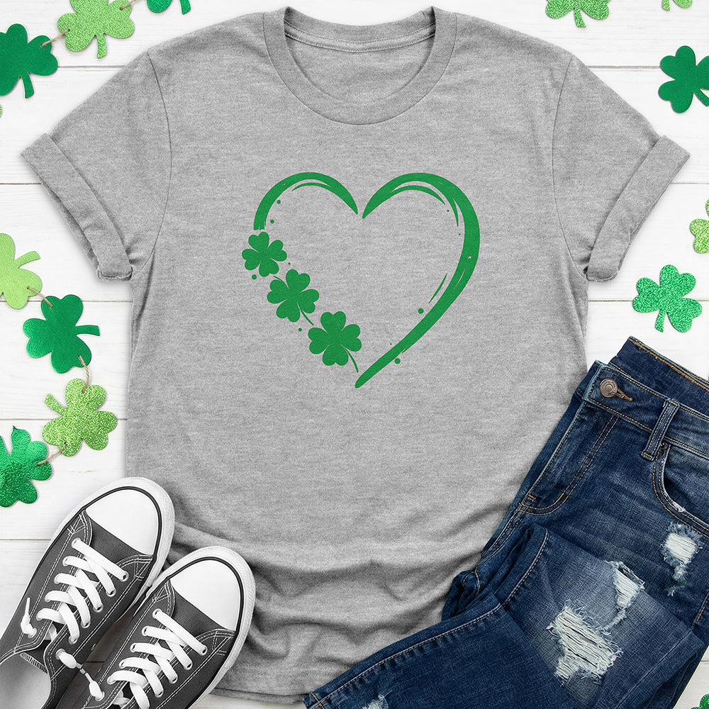 Green Hearts & Clovers T-Shirt