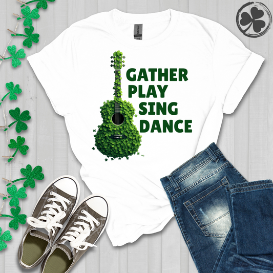 Shamrock Guitar T-Shirt