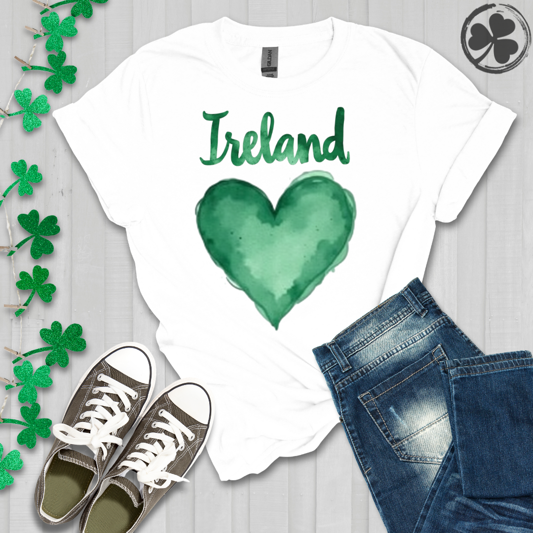 Ireland Heart T-Shirt