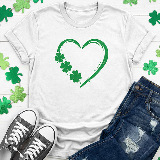 Green Hearts & Clovers T-Shirt
