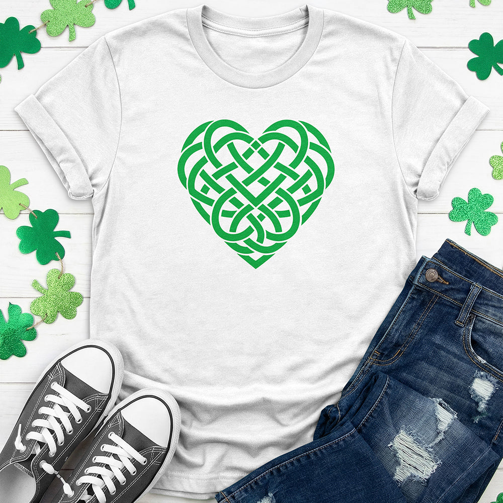 Irish Knot Heart T-Shirt